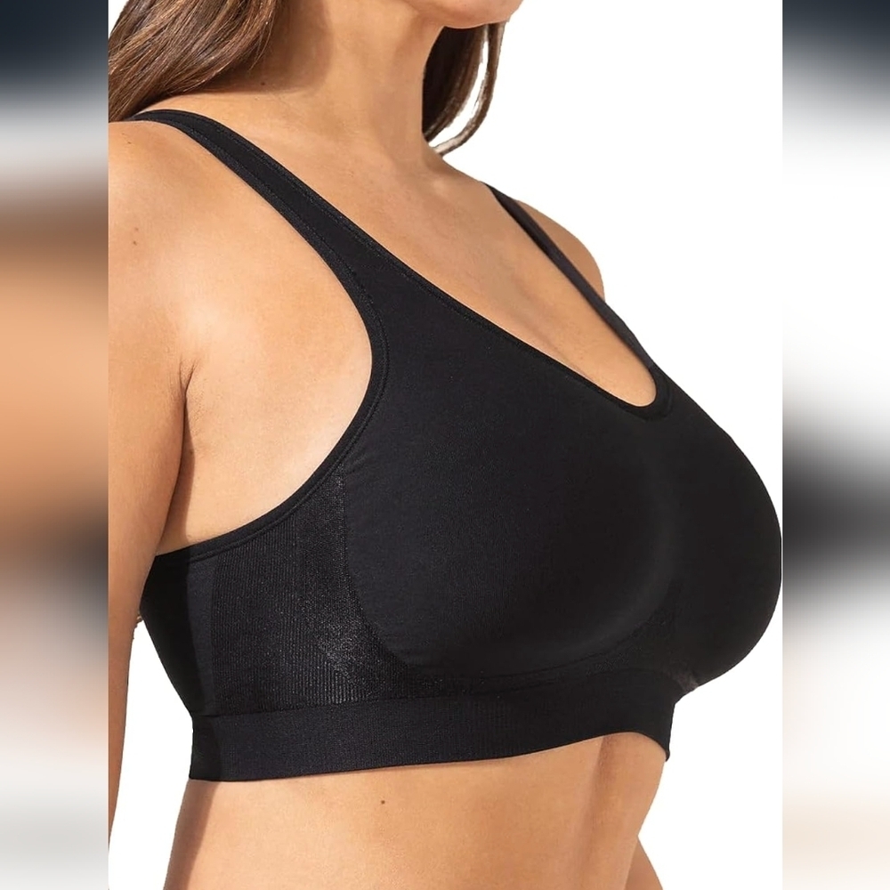 Truekind Bra Wireless Support Bra, Seamless Shaper 2XL New With Tags